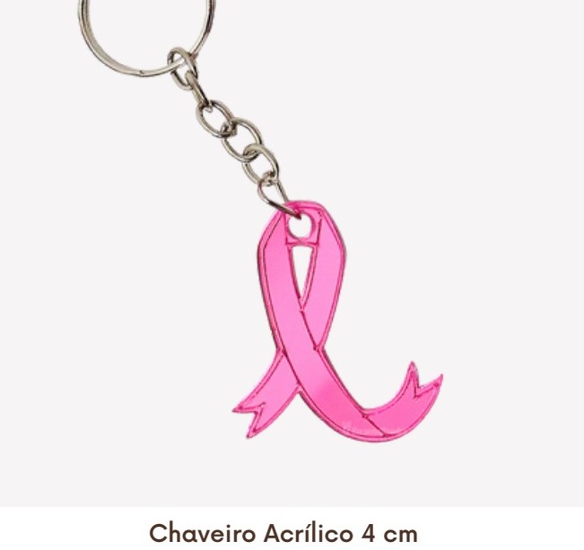 Chaveiro Acrílico 4 cm